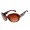 RayBan Sunglasses Jackie Ohh RB7019 Dark Red Frame Tawny Lens AIV