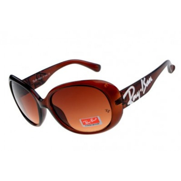 RayBan Sunglasses Jackie Ohh RB7019 Dark Red Frame Tawny Lens AIV