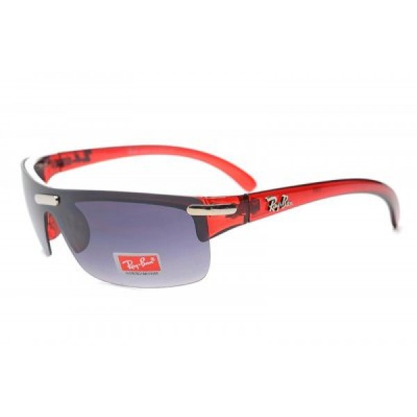 RayBan Sunglasses Active Lifestyle Semi-Rimless RB4085 Colored Transparent Grey