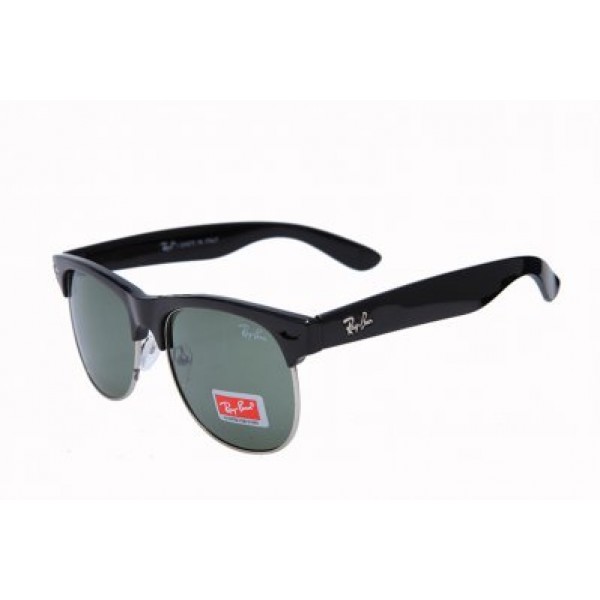 RayBan Sunglasses Clubmaster Classic YH81061 Green Black
