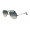 RayBan Sunglasses RB3025 Aviator Black Frame Crystal Polarized Blue Gradient Gray Lens