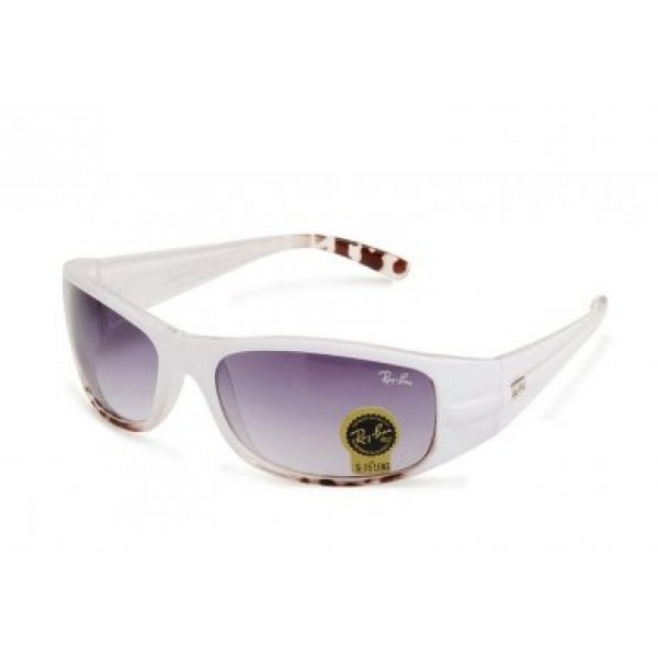 RayBan Sunglasses Highstreet RB4057 Purple White