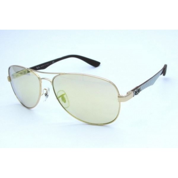 RayBan Sunglasses RB8361 Gold Frame Clear Lens