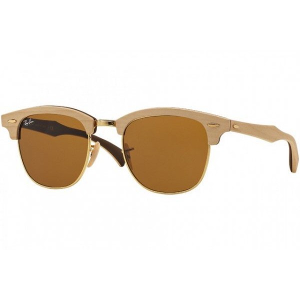 RayBan Sunglasses RB3016M Clubmaster Wood 1179 51mm