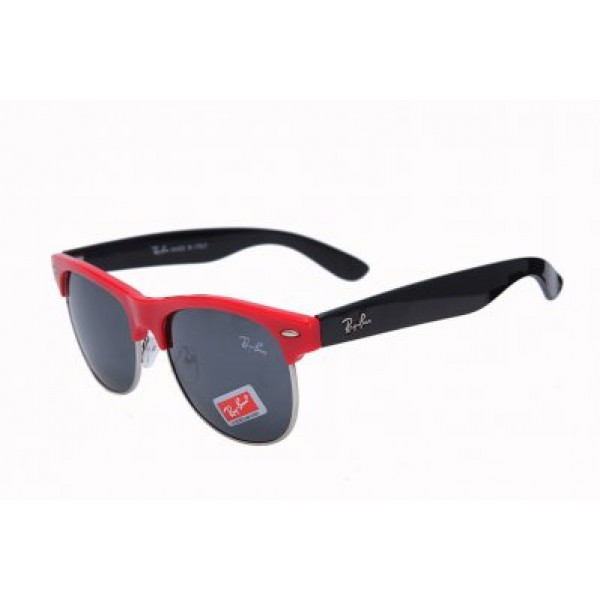 RayBan Sunglasses Clubmaster Classic YH81061 Grey Red