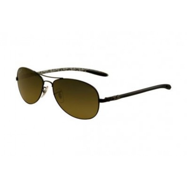 RayBan Sunglasses Tech RB8301 Gunmetal Frame Green Mirror AJZ