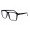 RayBan Sunglasses Clubmaster RB2428 Black Frame Transparent Lens AGL