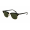 RayBan Sunglasses RB3016 Clubmaster Ebony Arista Frame Crystal Green Lens