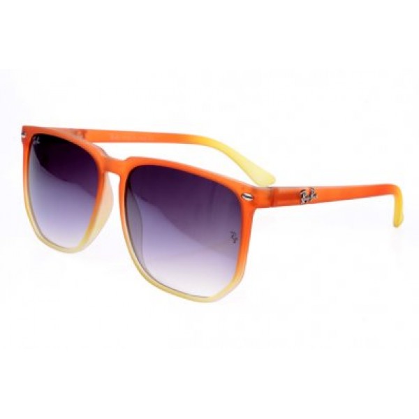 RayBan Sunglasses Clubmaster RB2143 Orange Yellow Frame AGH