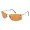 RayBan Sunglasses Top Bar RB3179 Silver Frame Brown Lens