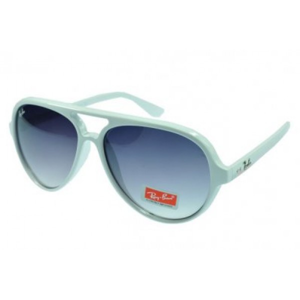 RayBan Sunglasses Cats 5000 Classic RB4125 Blue White