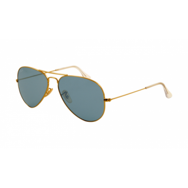 RayBan Sunglasses RB3025 Aviator Gold Frame Crystal Blue Lens Hot Sale