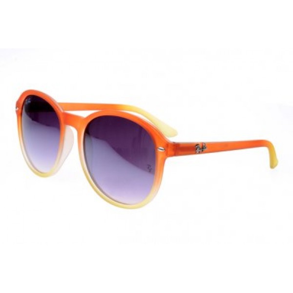 RayBan Sunglasses Cats RB2110 Orange Yellow Frame AET