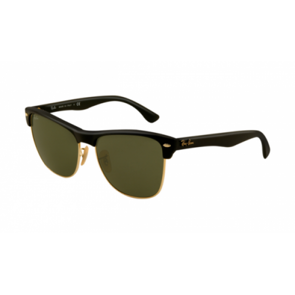 RayBan Sunglasses RB4175 Shiny Black Frame Green Lens