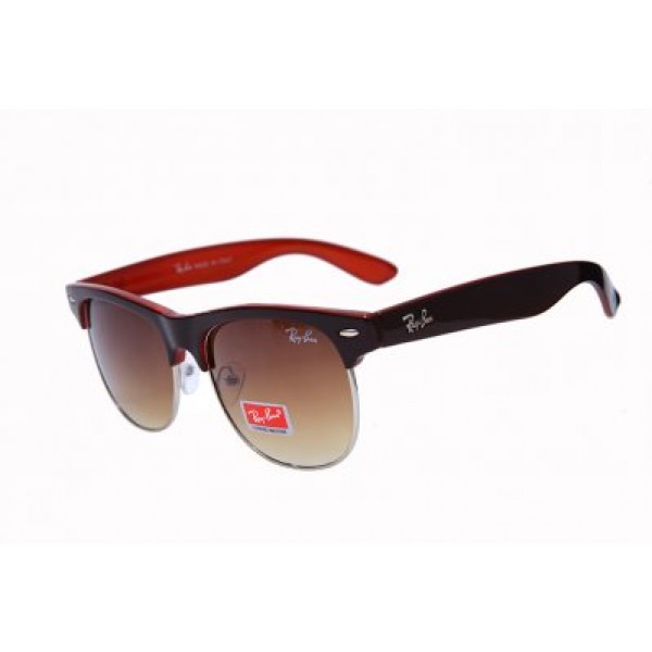 RayBan Sunglasses Clubmaster Classic YH81061 Brown Buy