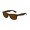 RayBan Sunglasses Wayfarer RB2132 Yellow Brown Tortoise Frame Brown Lens AMX