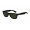 RayBan Sunglasses RB2132 Wayfarer Black Frame Crystal Green Polarized Lens