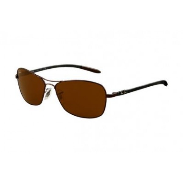 RayBan Sunglasses Tech RB8302 Brown Brown Polar AKE