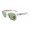 RayBan Sunglasses RB2712 White Frame Green Lens