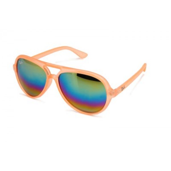 RayBan Sunglasses Cats 5000 Flash RB4125 Multicolor Orange