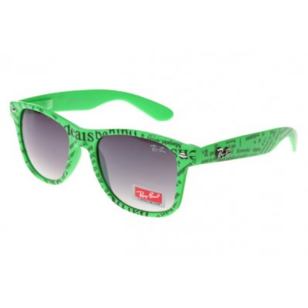 RayBan Sunglasses Wayfarer Fashion RB2132 Grey Green