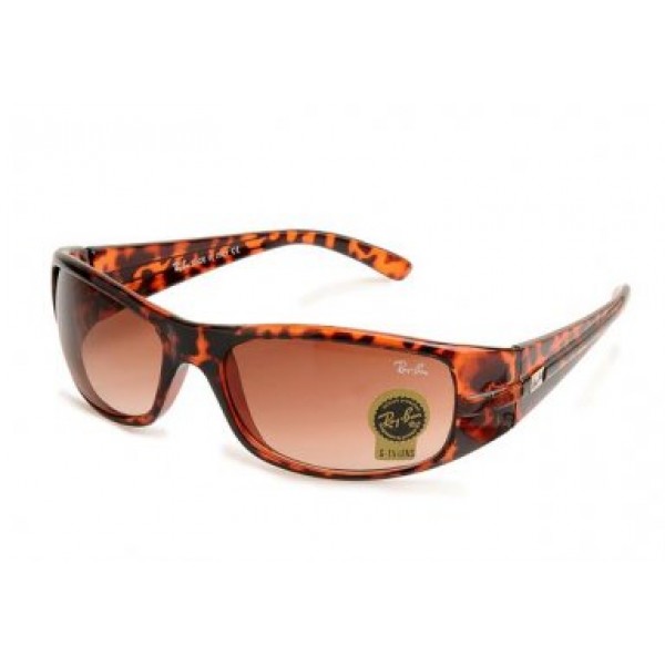 RayBan Sunglasses Highstreet RB4057 Brown Leopard