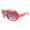 RayBan Sunglasses RB7097 Shiny Red Frame Purple Lens
