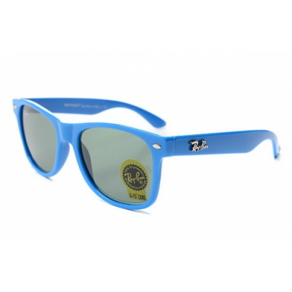 RayBan Sunglasses RB2712 Light Blue Frame Green Lens