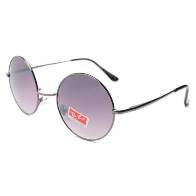 RayBan Sunglasses RB3088 Gun Grey Frame Purple Lens