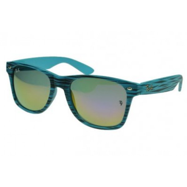 RayBan Sunglasses Wayfarer RB5688 Blue Pattern Frame AQF