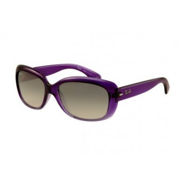 RayBan Sunglasses Jackie Ohh RB4101 Purple Frame Crystal Brown Gradient Lens AIE