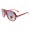 RayBan Sunglasses RB4125 Cats 5000 Crystal Ruby Frame Purple Lens