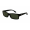 RayBan Sunglasses RB4151 Black Rubberize Frame Green Lens
