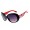 RayBan Sunglasses Jackie Ohh RB7019 Red Black Frame AIX
