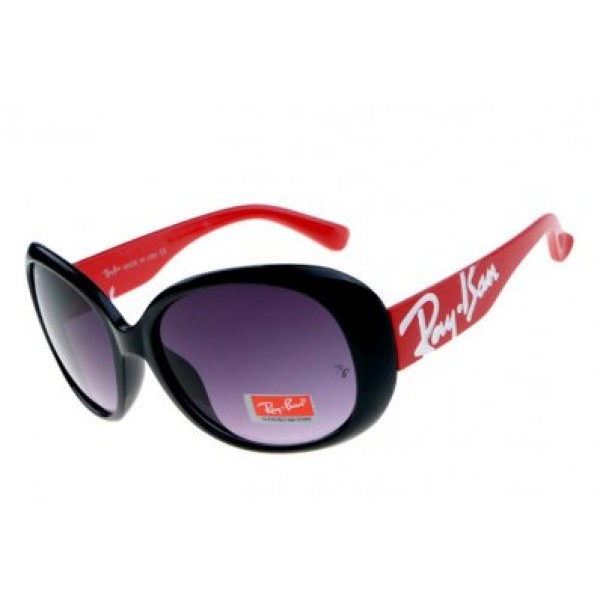 RayBan Sunglasses Jackie Ohh RB7019 Red Black Frame AIX