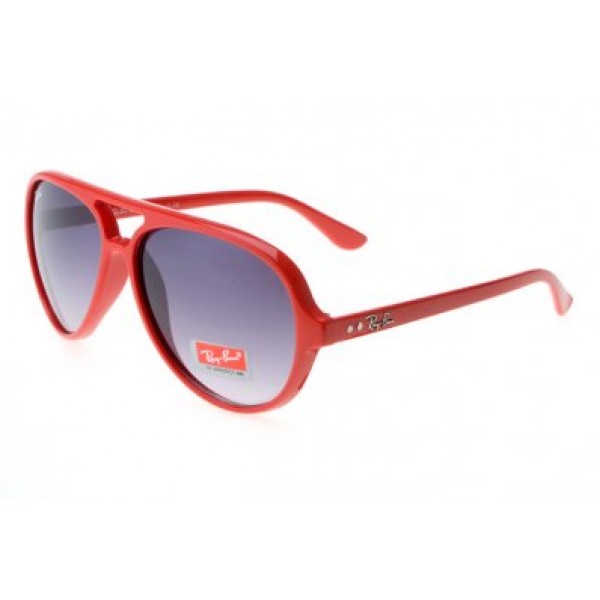 RayBan Sunglasses Cats 5000 Classic RB4125 Purple Red Outlet