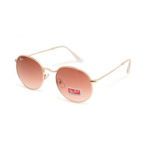 RayBan Sunglasses Icons Round Metal RB3447 Bobby Red KDB