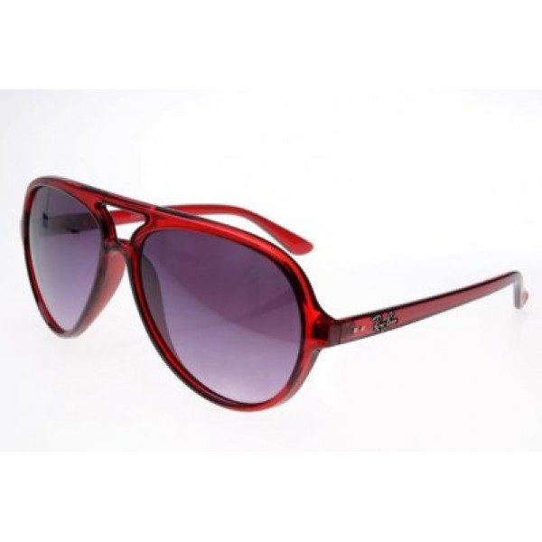 RayBan Sunglasses Cats RB4125 Red Frame AFD