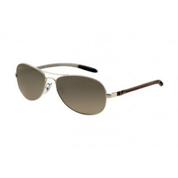 RayBan Sunglasses Tech RB8301 Arista Frame Grey Mirror AJS