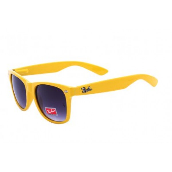 RayBan Sunglasses Wayfarer Classic RB2140 Black Yellow