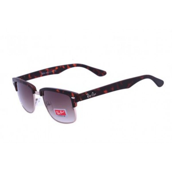 RayBan Sunglasses Clubmaster Cathy RB3016 Purple Leopard