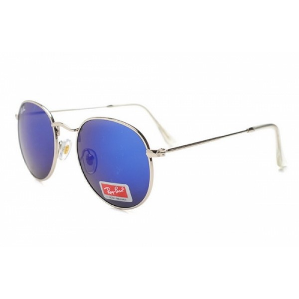 RayBan Sunglasses RB3089 Silver Frame Ice Lens