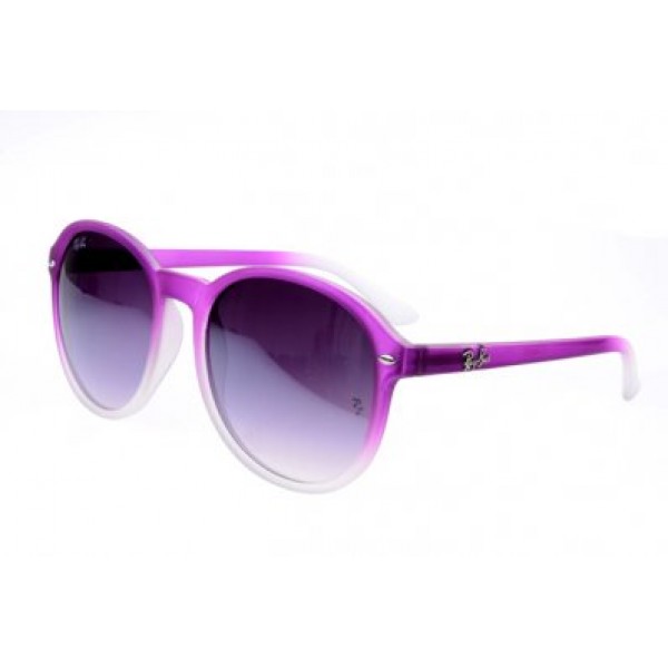 RayBan Sunglasses Cats RB2110 Pink White Frame AEU