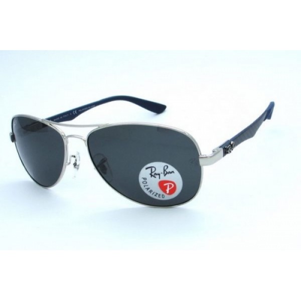 RayBan Sunglasses RB8361 Silver Frame Grey Lens