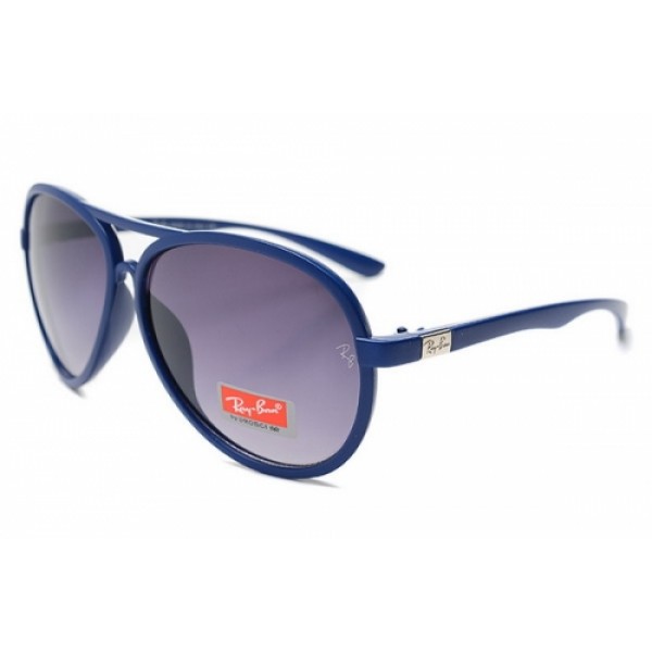 RayBan Sunglasses RB6801 Blue Frame Purple Lens