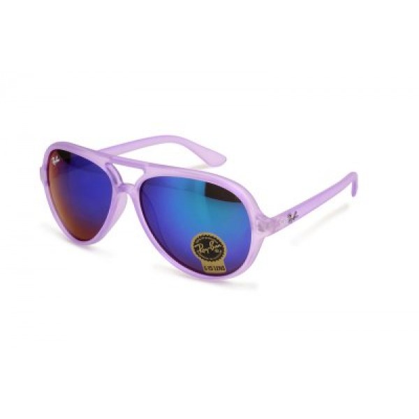 RayBan Sunglasses Cats 5000 Flash RB4125 Dark Blue Purple