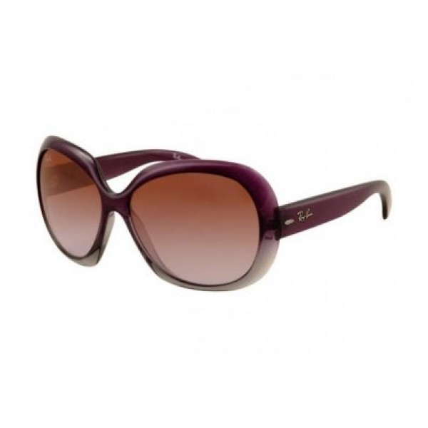 RayBan Sunglasses Jackie Ohh RB4098 Wine Red Gradient Frame Brown Gradient Lens