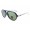 RayBan Sunglasses RB4125 Cats 5000 Dark Blue White Frame Green Lens