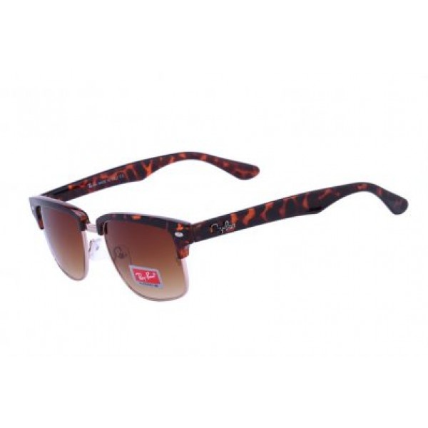 RayBan Sunglasses Clubmaster Cathy RB3016 Brown Leopard
