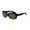 RayBan Sunglasses Jackie Ohh RB4101 Shiny Black Frame Crystal Green Lens AIG